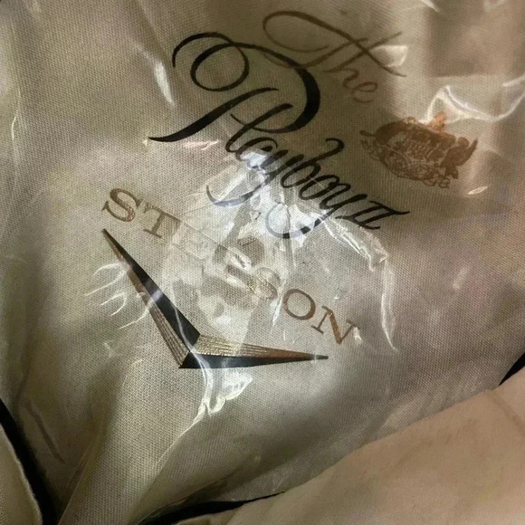 Stetson Playboy Vintage Black  Fedora Hat Unisex - Picture 12 of 12